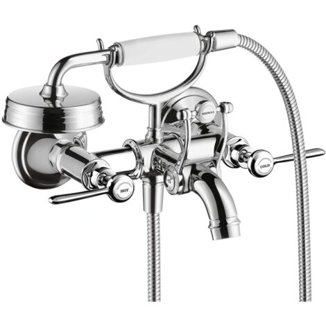 hansgrohe AXOR Montreux Mitigeur bain douche 2 poignées, montage (1/3)