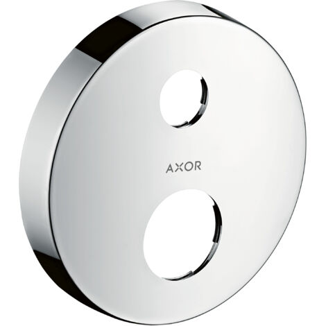hansgrohe AXOR rosace de rallonge, ronde, 2 trous, 14961000