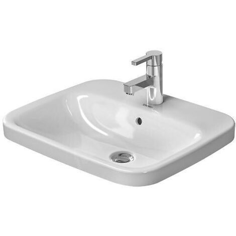 Duravit lavabo encastré DuraStyle 56cm encastré par le dessus,