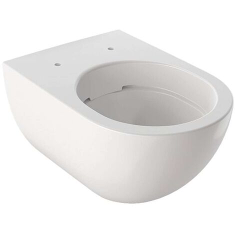 Geberit – WC suspendu Rimfree blanc 350x335x510mm – Chasse d'eau 4,5l – Sortie horizontale – Compatible caissons WE