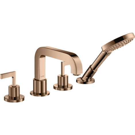 hansgrohe AXOR Citterio Armature d'arête de carrelage à 4 trous (1/3)
