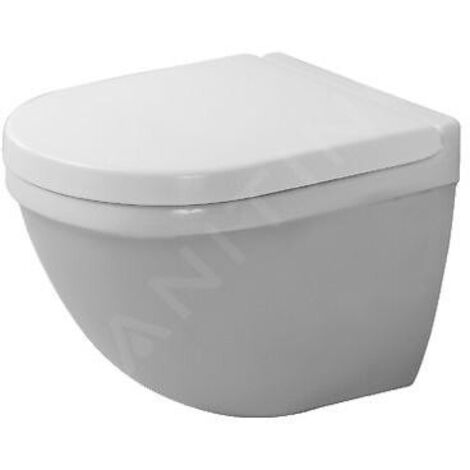Duravit Starck 3 - WC suspendu Compact, avec WonderGliss, blanc 22270900001
