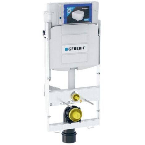 Geberit – Élément pour WC suspendu UP320 114 cm – Bâti support WC avec réservoir de chasse encastré – Fixations rapides – Réglable en hauteur