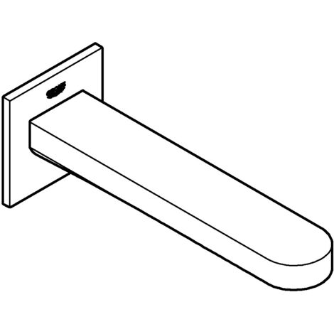 hansgrohe Becs déverseur: Metropol, Bec déverseur pour baignoire, N° article 32542000 hansgrohe Becs déverseur: Metropol, Bec déverseur pour baignoire, N° article 32542000
