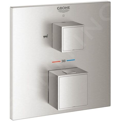 Mélangeur de bain thermostatique Grohe Grohtherm Cube pour Rapido