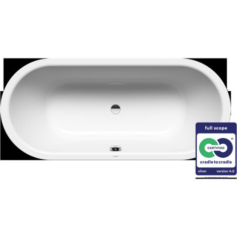 Kaldewei Ambiente - Baignoire rectangulaire Classic Duo 113, 1700x750 mm, blanc 291400010001