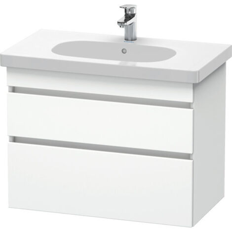 Duravit DuraStyle Meuble sous-lavabo suspendu 6484, 2 tiroirs,