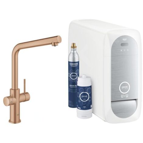 Grohe Blue Home L-spout Starter Kit Mitigeur d'évier à levier