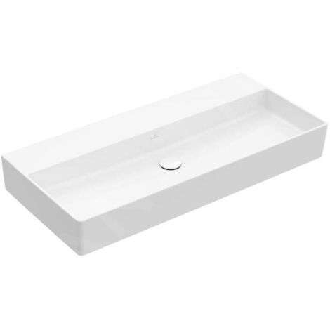 Villeroy & Boch Memento 2.0 lavabo mural, sans trou pour robinet, (1/5)