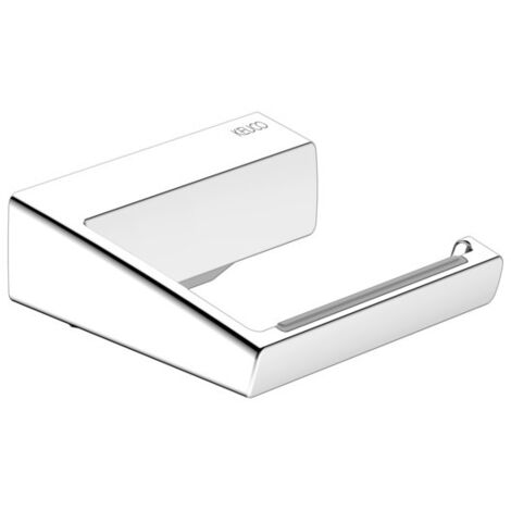 Porte Rouleau Wc KEUCO Plan Porte-Papier Toilette, Forme Ouverte, Métal Noir Mat, Fabriqué En Allemagne, Pivotant, Avec Vis Et Chevilles, Porte-Papier Toilette à Percer Support Rouleau Papier Toilette