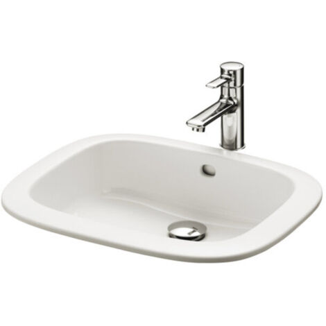 TOTO lavabo encastré, rectangulaire, sans robinetterie, avec