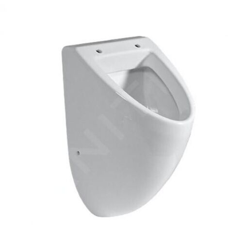 Duravit urinoir Fizz, vidage par larrière, pour couvercle, blanc,