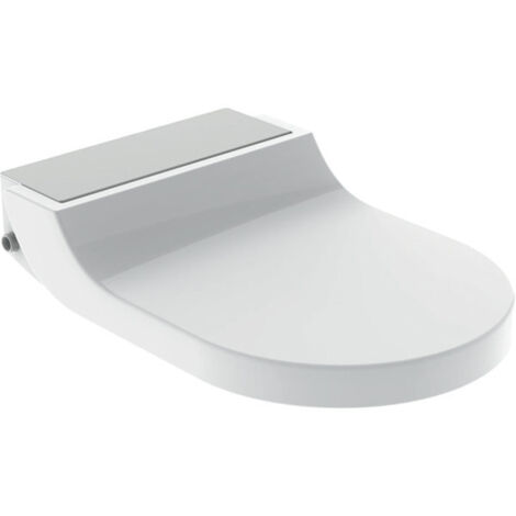 Abattant Geberit AquaClean Tuma Comfort Acier inoxydable brossé - GEBERIT 146.270.FW.1 (1/5)