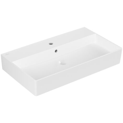 Villeroy & Boch Memento 2.0 lavabo mural, 1 trou pour robinet, (1/3)
