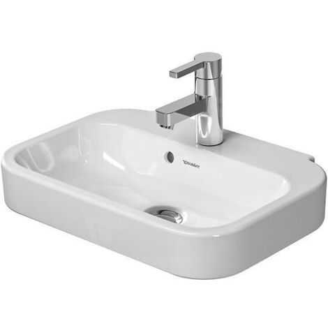 Duravit lave-mains 50cm Happy D.2 avec trop-plein, avec plage de