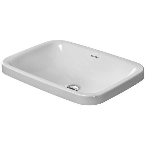 Duravit lavabo encastré DuraStyle 60cm encastré par le dessus,