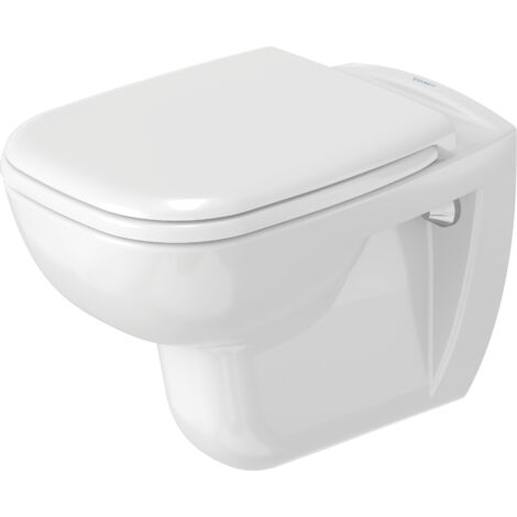 Duravit – WC suspendu 355x545x355mm – Chasse d'eau basse 4,5L – Sortie horizontale – Céramique sanitaire – Bord de chasse émaillé