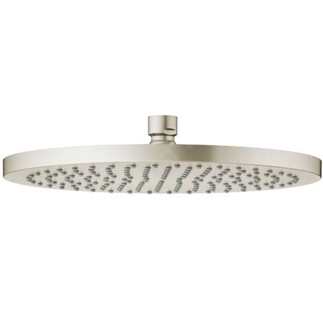 KEUCO Robinets et accessoires de robinetterie Douche de tête ronde 250 mm Nickel brossé, 59886050201 (1/2)