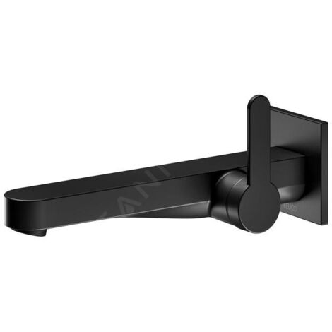 Keuco IXMO - Mitigeur de lavabo encastré, noir mat 59516371302