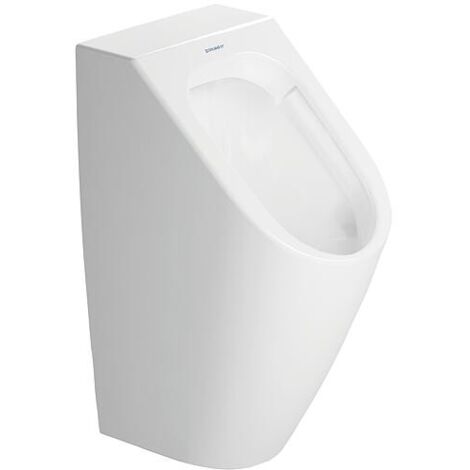Duravit – Urinal Rimless suspendu avec entrée arrière – Céramique blanche – Dimensions 300x585x350mm – Fixation cachée incluse