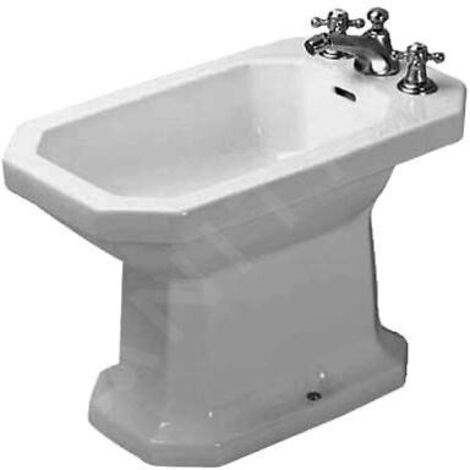 Duravit 1930 - Bidet sur pied, 355x600 mm, WonderGliss, blanc 0267100000