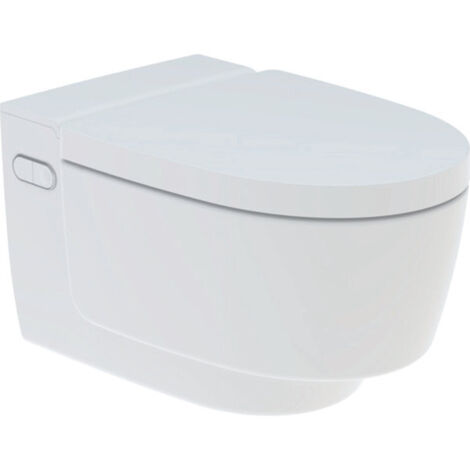 WC japonais lavant Geberit AquaClean Mera Classic – Douche anale WhirlSpray – Céramique anti-salissures – Chasse d'eau TurboFlush