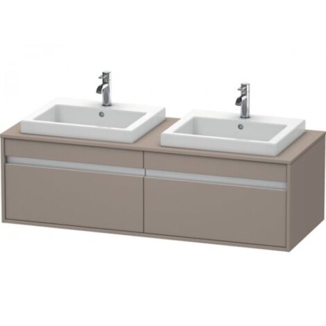 Duravit Ketho Meuble sous-lavabo sur console suspendu, (1/2)