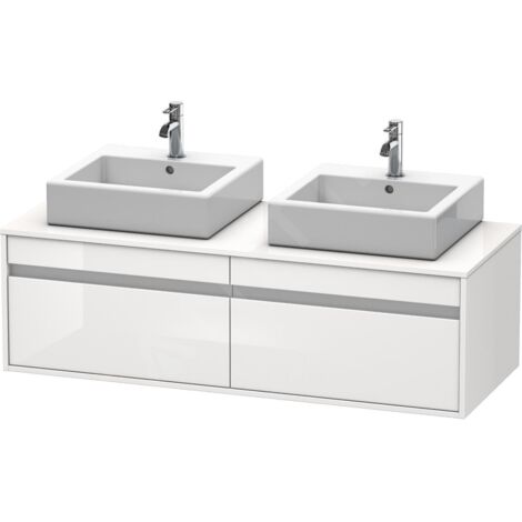 Duravit Ketho Meuble sous-lavabo sur console suspendu, (1/5)