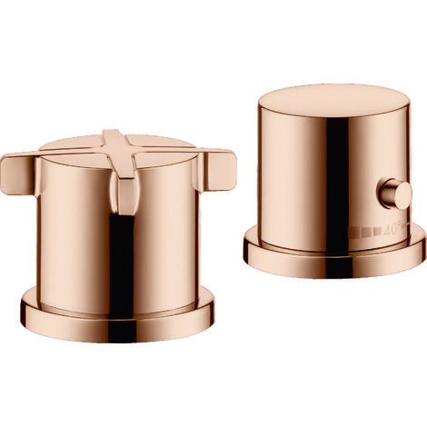 hansgrohe AXOR Citterio E 2 trous pour baignoire avec thermostat, (1/4)