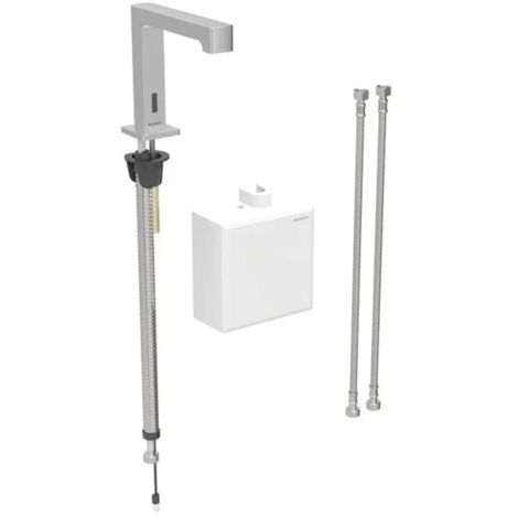 Robinetterie de lavabo Geberit Brenta, saillie 195mm, (1/2)