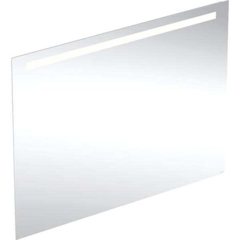 Geberit Option Basic Square miroir lumineux, éclairage en haut,