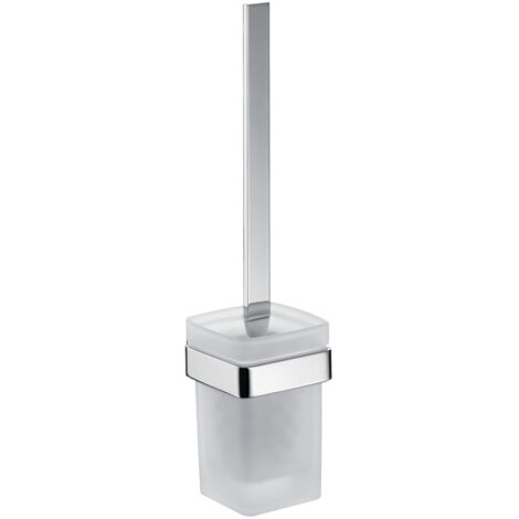 emco loft ensemble brosse de toilette, modèle mural, verre (1/6)