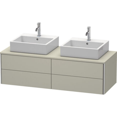 Duravit XSquare Meuble sous-vasque sur console suspendu, pour (1/2)
