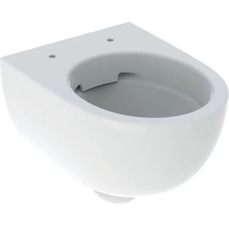 WC suspendu Geberit Renova Compact – Rinçage profond 4.5L – Fixation murale EFF2 – Pour petits espaces