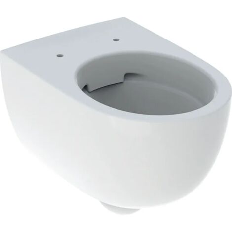 Cuvette WC susp. Geberit Renova Comfort surélevé carénée Rimfree 53cm Blc - GEBERIT 500.694.01.1 (1/5)