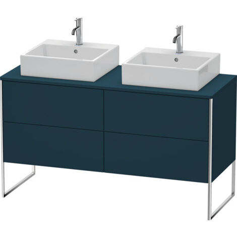Duravit XSquare Meuble sous-vasque sur console au sol, pour deux (1/2)
