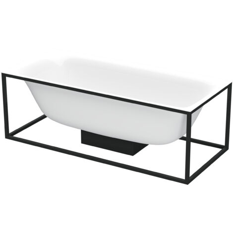 BetteLux Shape baignoire rectangulaire sur pieds 170x75x45cm, (1/5)