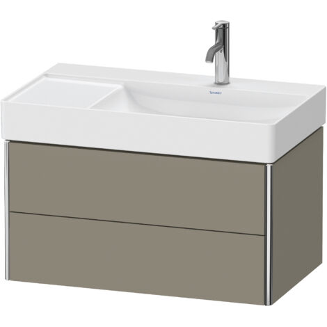 Duravit XSquare Meuble sous-lavabo suspendu, 2 tiroirs, vasque à (1/5)