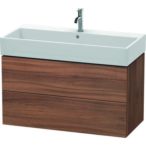 Duravit L-Cube bâti-support lavabo suspendu, 2 tiroirs, (1/5)