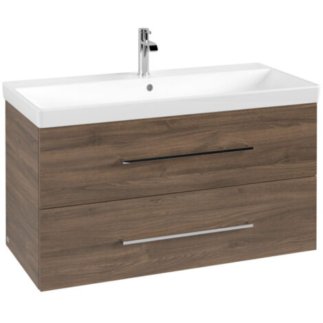 Villeroy &amp Boch Subway 3.0 armoire sous lavabo, 2 tiroirs,
