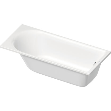 Duravit D-Neo baignoire encastrée, rectangulaire, acrylique