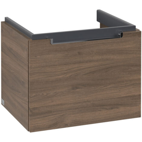 Villeroy & Boch Subway 2.0 meuble sous lavabo, 1 tiroir, lavabo (1/2)