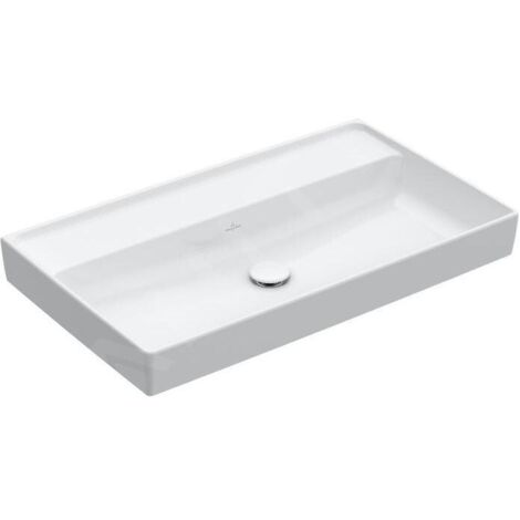 Villeroy & Boch Collaro lavabo armoire, sans trou pour robinet, (1/4)