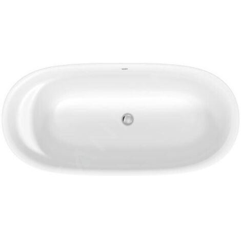 Duravit Cape Cod Baignoire en pose libre, dosseret incliné, (1/4)