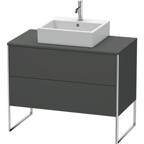 Duravit XSquare Meuble sous-vasque sur console au sol, 2 tiroirs, (1/2)