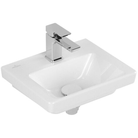 Villeroy & Boch Subway 3.0 lave-mains, 1 trou pour robinet, sans (1/5)