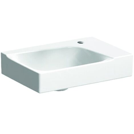 Geberit Xeno 2 lave-mains avec trou pour robinetterie à droite, (1/4)