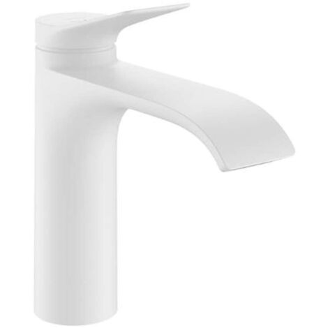 Hansgrohe Vivenis - Mitigeur de lavabo avec bonde, EcoSmart, CoolStart, blanc mat 75023700