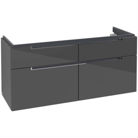 Villeroy & Boch Subway 2.0 meuble sous lavabo, 4 tiroirs, lavabo (1/2)