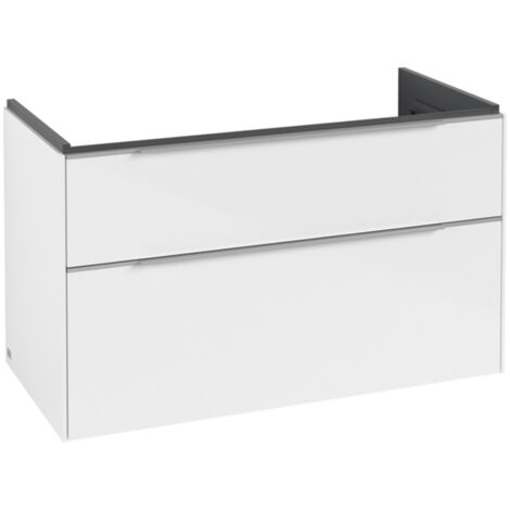Villeroy & Boch Subway 3.0 armoire sous lavabo, 2 tiroirs, (1/2)